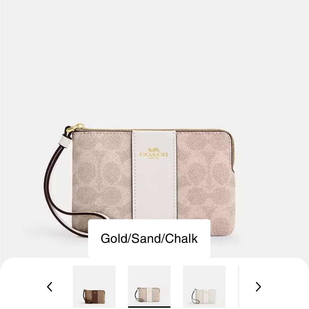 Coach Wristlet
